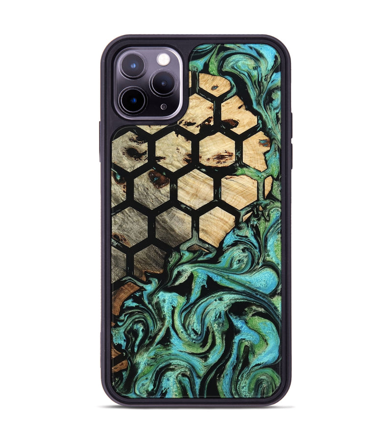 iPhone 11 Pro Max Wood Phone Case - Carlie (Pattern, 799830)