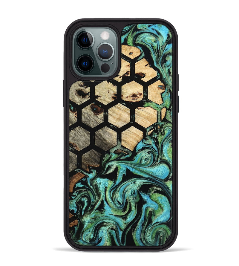 iPhone 12 Pro Max Wood Phone Case - Carlie (Pattern, 799830)