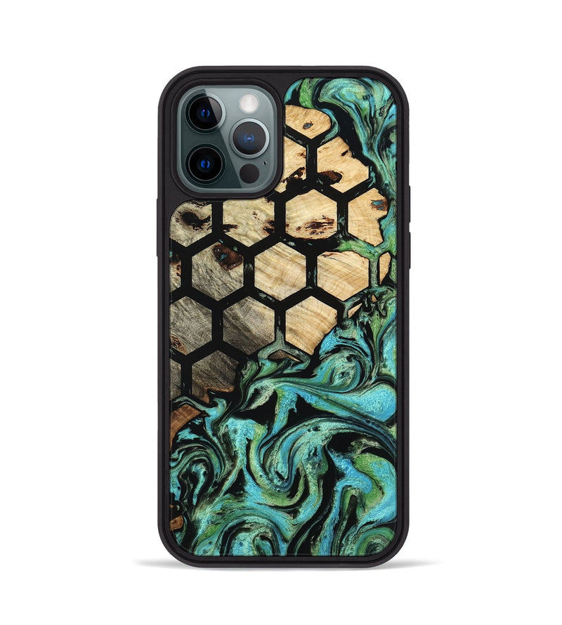 iPhone 12 Pro Wood Phone Case - Carlie (Pattern, 799830)