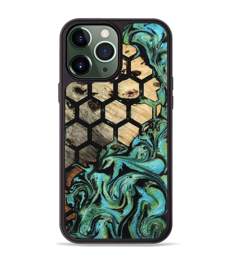 iPhone 13 Pro Max Wood Phone Case - Carlie (Pattern, 799830)