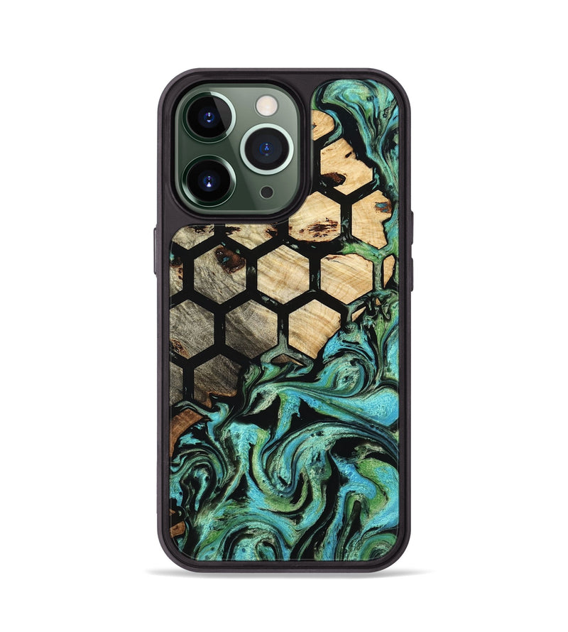 iPhone 13 Pro Wood Phone Case - Carlie (Pattern, 799830)