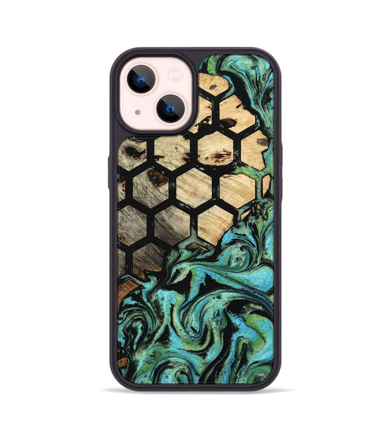 iPhone 14 Wood Phone Case - Carlie (Pattern, 799830)