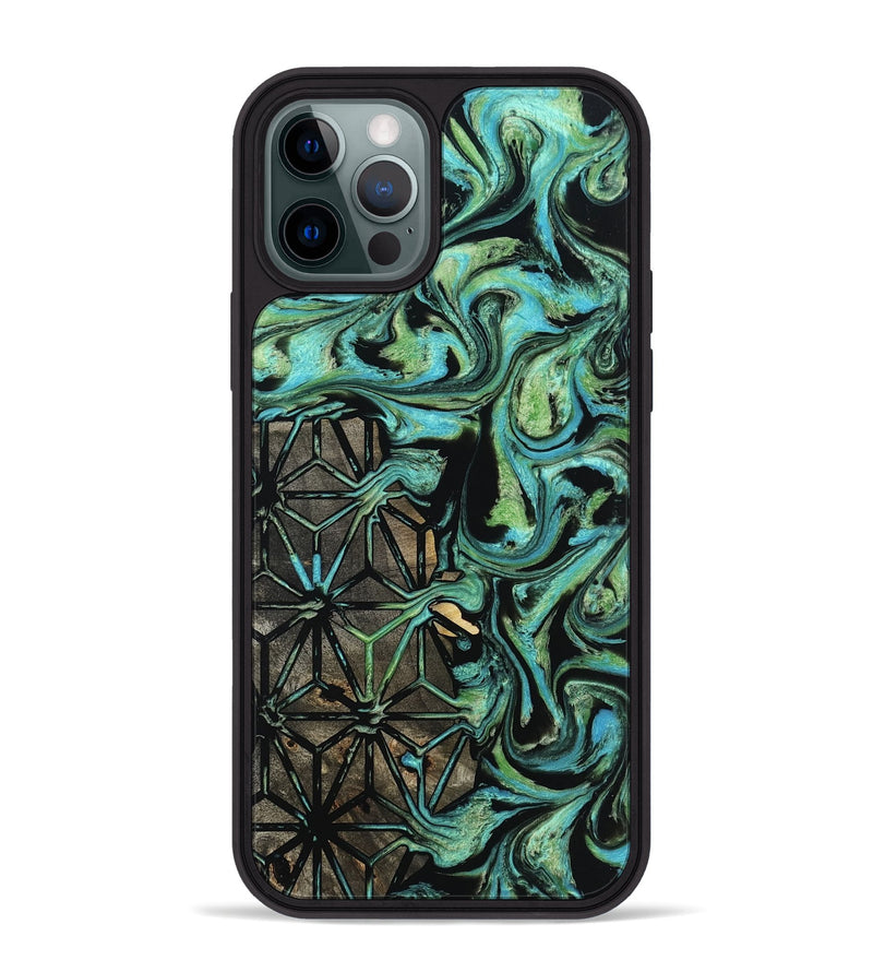 iPhone 12 Pro Max Wood Phone Case - Uriel (Pattern, 799833)