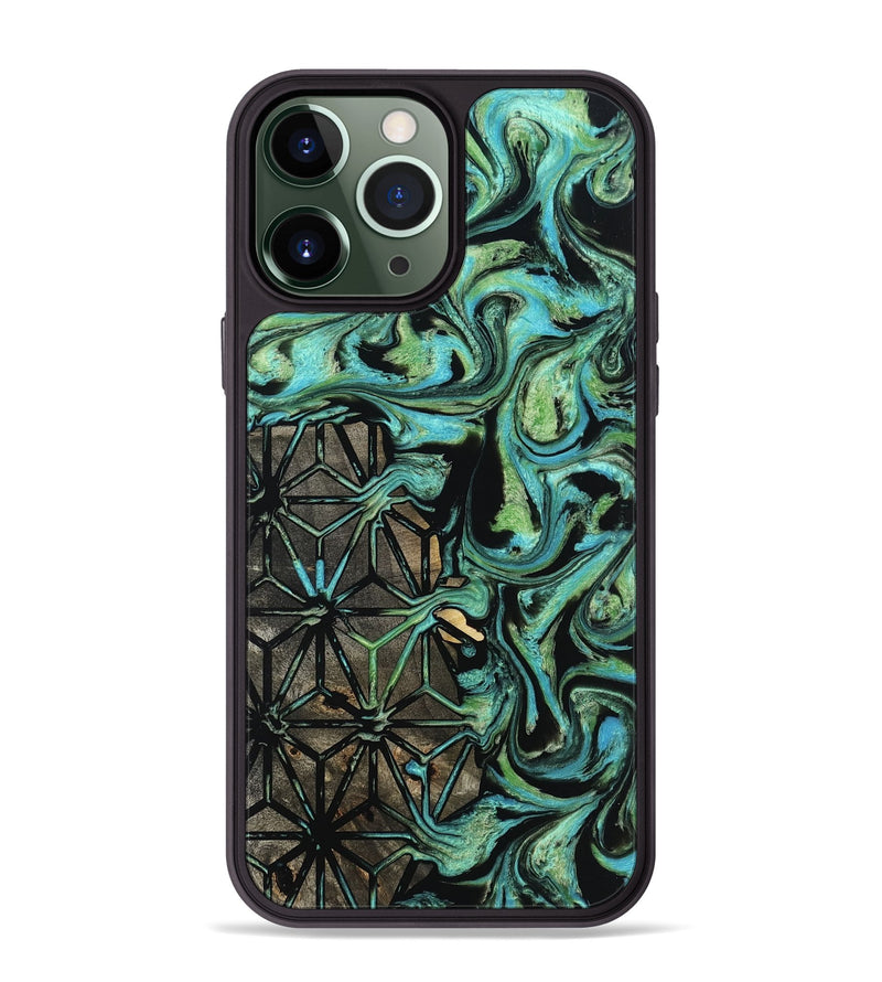 iPhone 13 Pro Max Wood Phone Case - Uriel (Pattern, 799833)