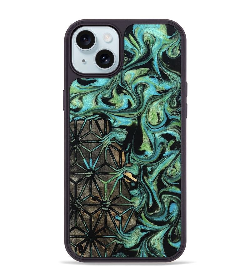 iPhone 15 Plus Wood Phone Case - Uriel (Pattern, 799833)
