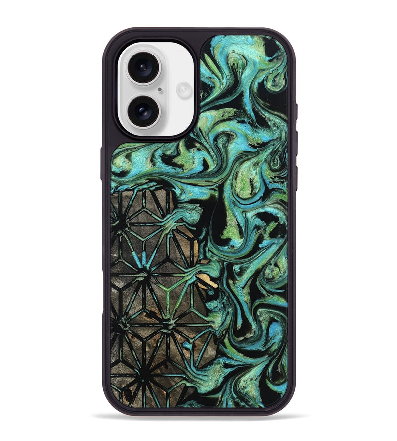 iPhone 16 Plus Wood Phone Case - Uriel (Pattern, 799833)