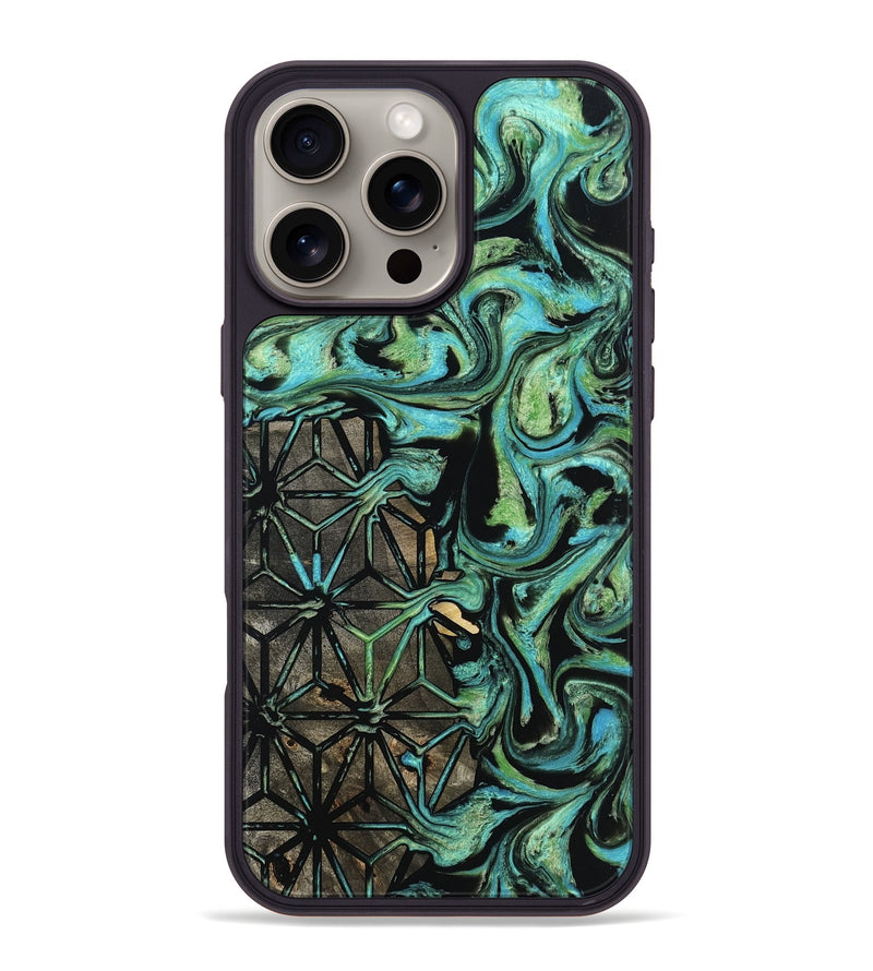iPhone 16 Pro Max Wood Phone Case - Uriel (Pattern, 799833)