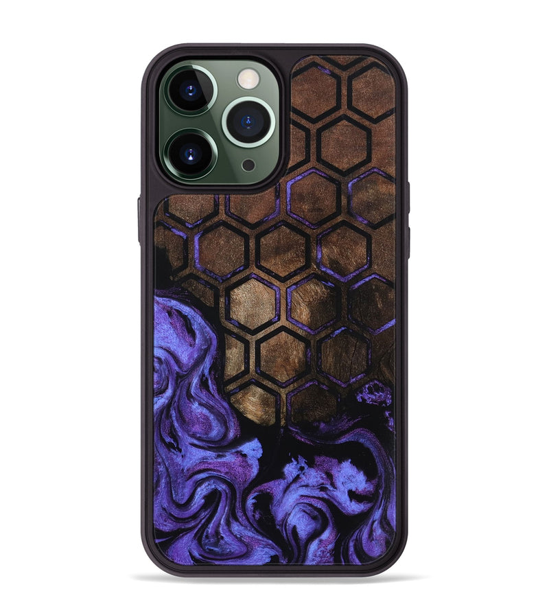 iPhone 13 Pro Max Wood Phone Case - Cara (Pattern, 799834)