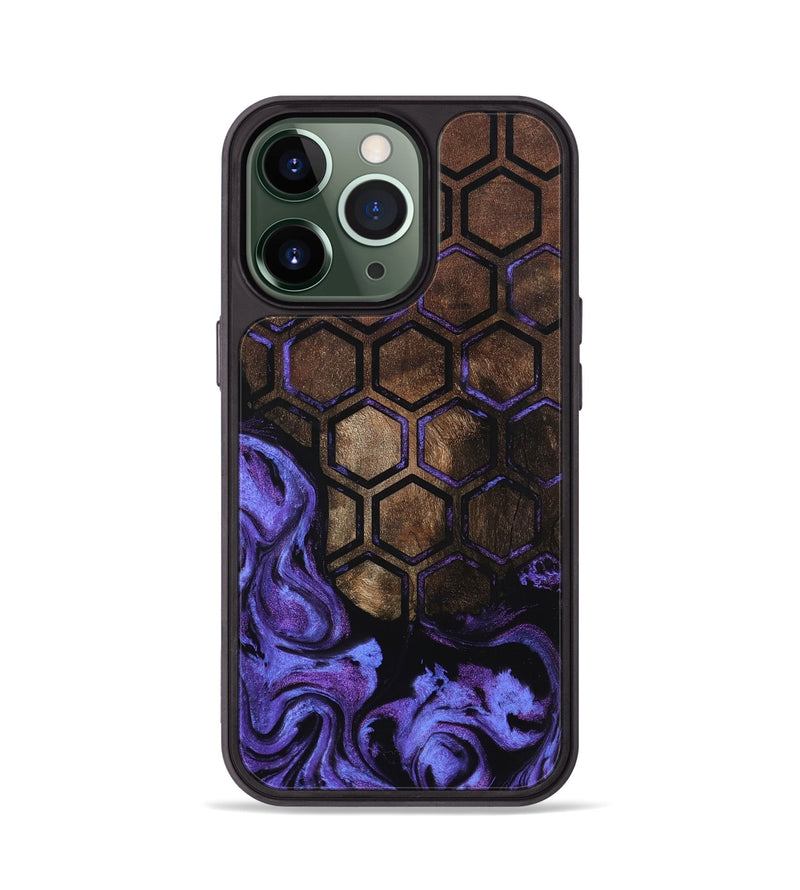 iPhone 13 Pro Wood Phone Case - Cara (Pattern, 799834)