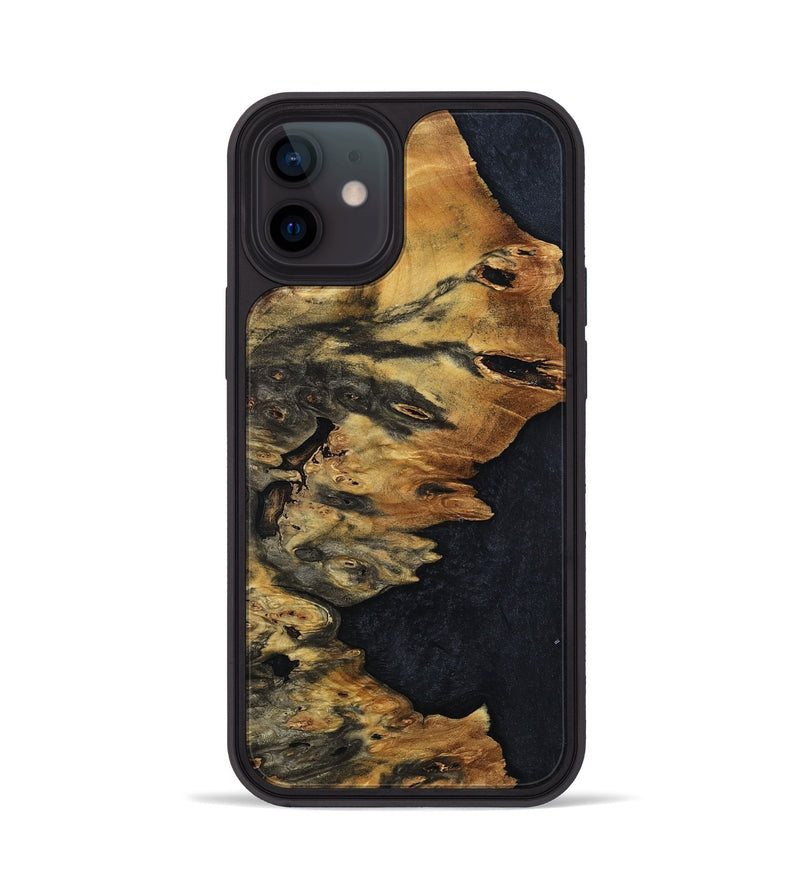 iPhone 12 Wood Phone Case - Ronald (Wood Burl, 799836)