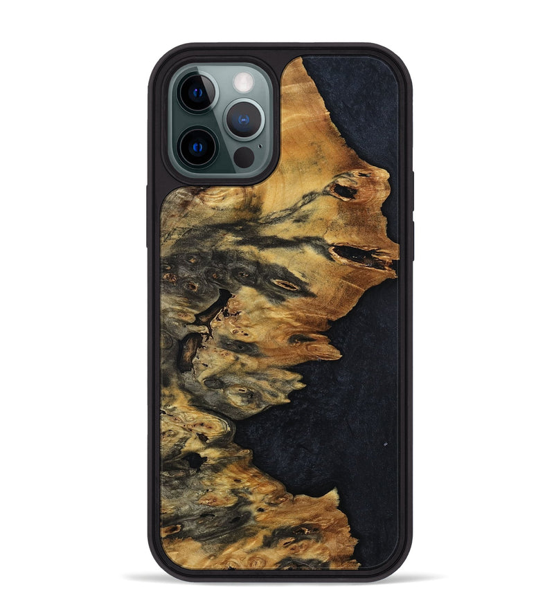 iPhone 12 Pro Max Wood Phone Case - Ronald (Wood Burl, 799836)