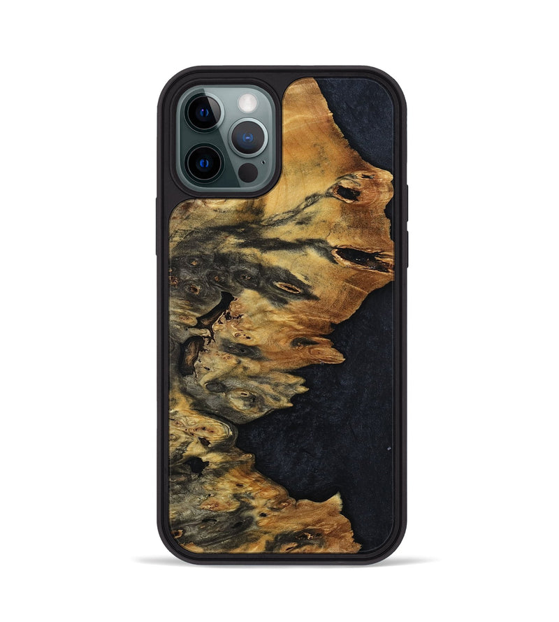 iPhone 12 Pro Wood Phone Case - Ronald (Wood Burl, 799836)