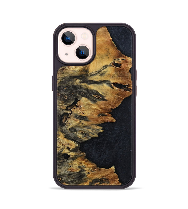 iPhone 14 Wood Phone Case - Ronald (Wood Burl, 799836)