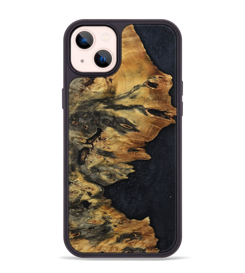 iPhone 14 Plus Wood Phone Case - Ronald (Wood Burl, 799836)