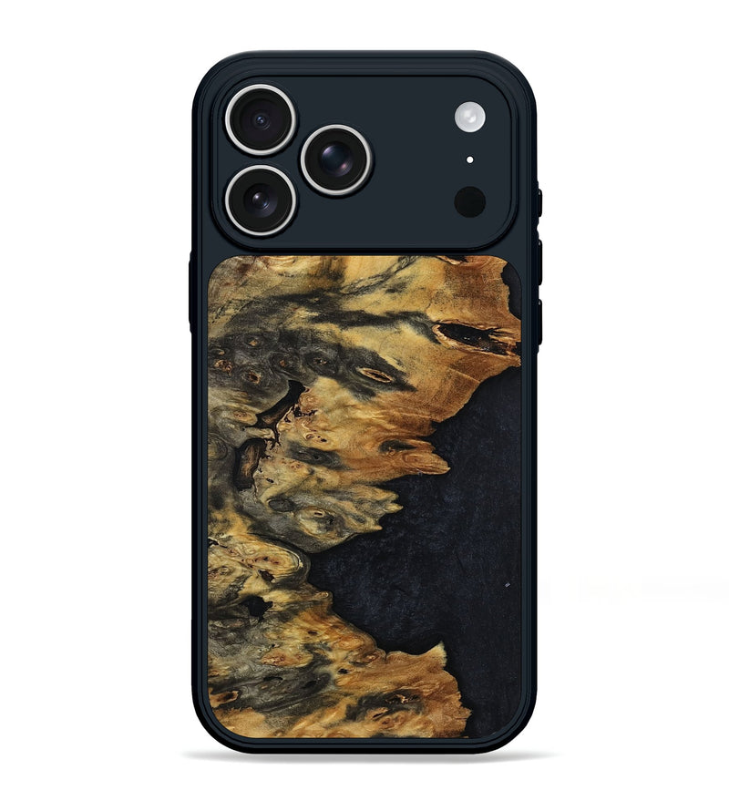 iPhone 17 Pro Max Wood Phone Case - Ronald (Wood Burl, 799836)