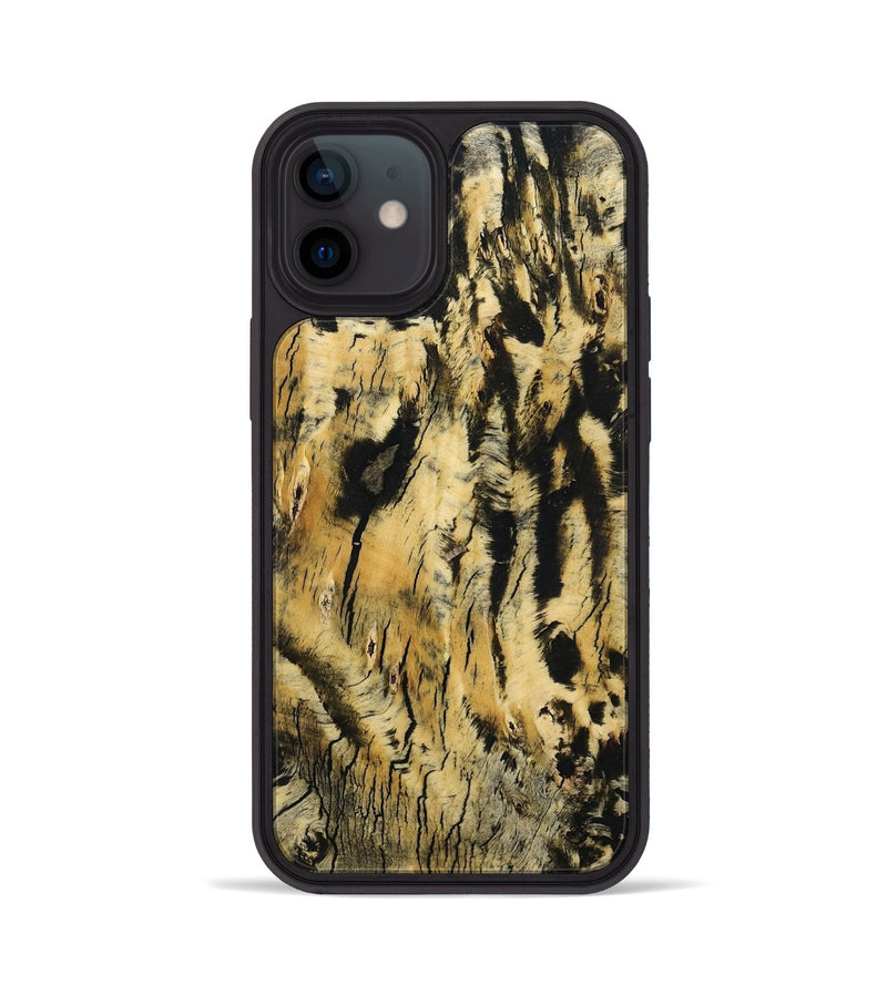 iPhone 12 Wood Phone Case - Savion (Wood Burl, 799838)