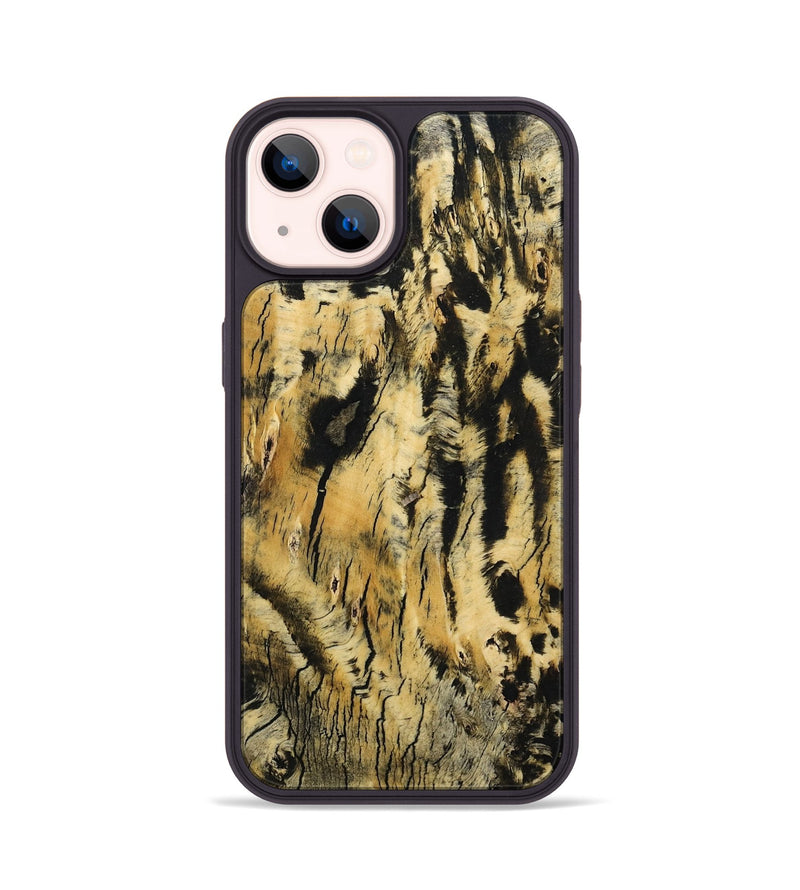 iPhone 14 Wood Phone Case - Savion (Wood Burl, 799838)