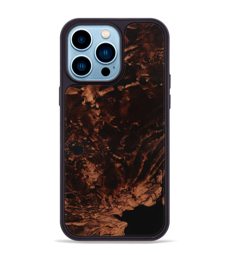 iPhone 14 Pro Max Wood Phone Case - Angelia (Wood Burl, 799839)