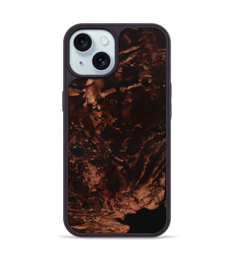 iPhone 15 Wood Phone Case - Angelia (Wood Burl, 799839)