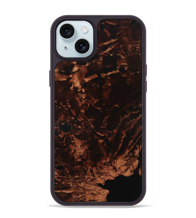 iPhone 15 Plus Wood Phone Case - Angelia (Wood Burl, 799839)