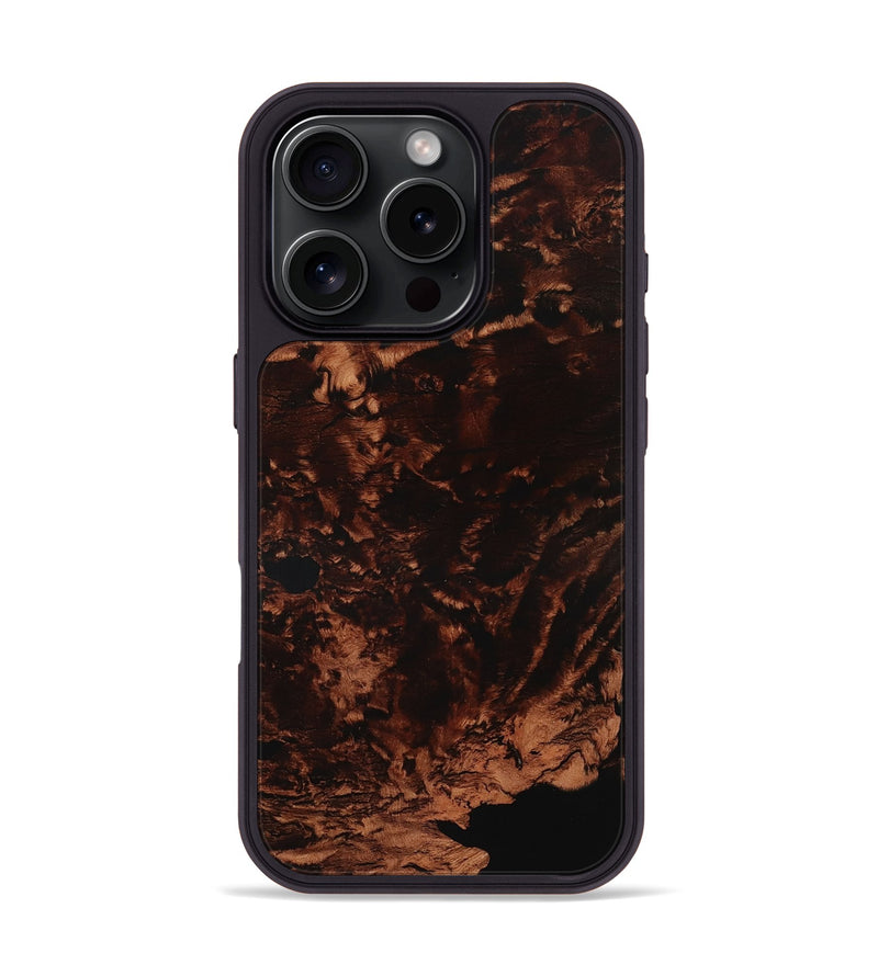 iPhone 16 Pro Wood Phone Case - Angelia (Wood Burl, 799839)