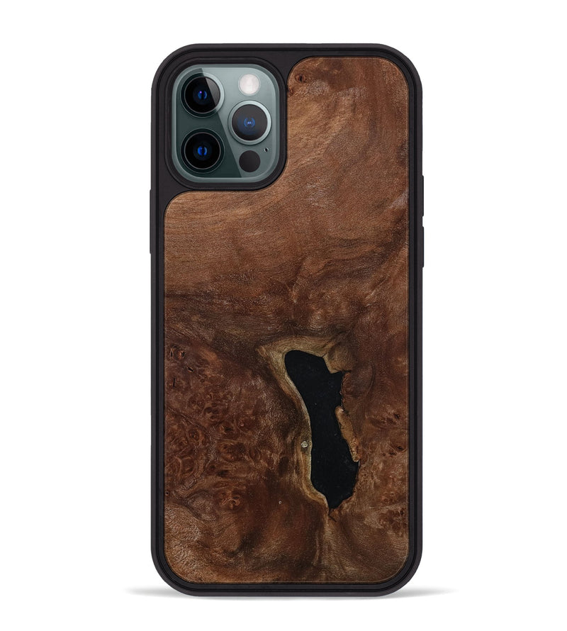 iPhone 12 Pro Max Wood Phone Case - Murray (Wood Burl, 799840)