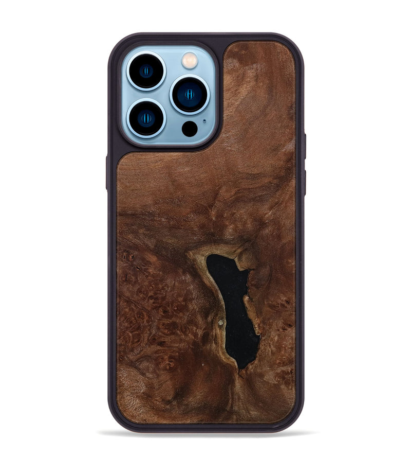 iPhone 14 Pro Max Wood Phone Case - Murray (Wood Burl, 799840)