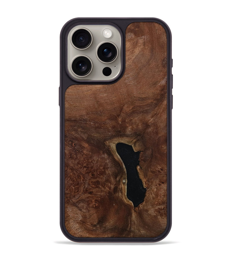 iPhone 15 Pro Max Wood Phone Case - Murray (Wood Burl, 799840)