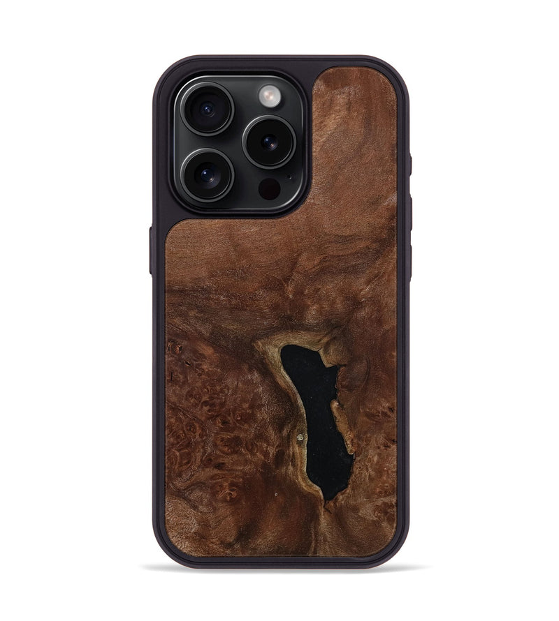 iPhone 15 Pro Wood Phone Case - Murray (Wood Burl, 799840)