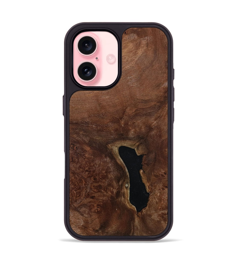 iPhone 16 Wood Phone Case - Murray (Wood Burl, 799840)