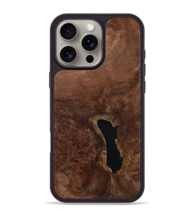 iPhone 16 Pro Max Wood Phone Case - Murray (Wood Burl, 799840)