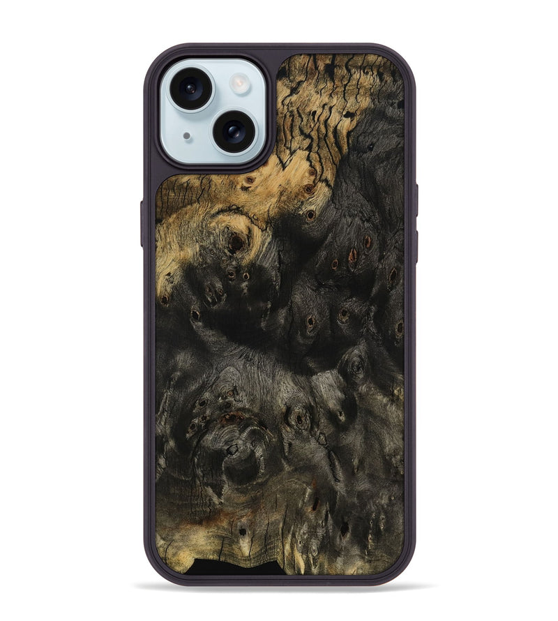 iPhone 15 Plus Wood Phone Case - Koa (Wood Burl, 799843)
