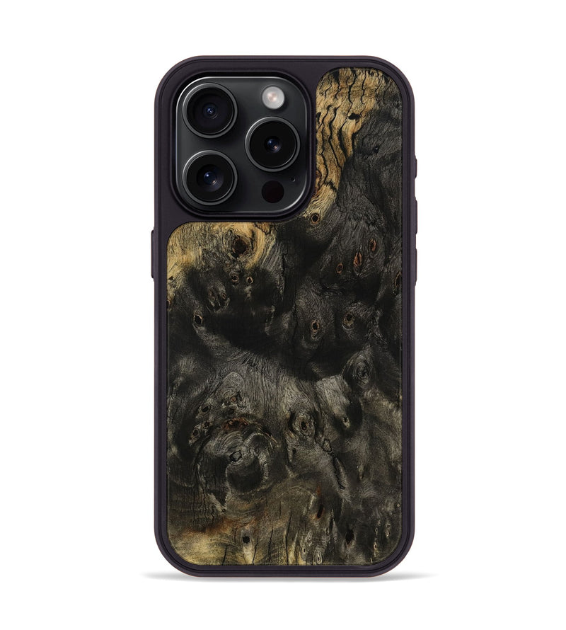 iPhone 15 Pro Wood Phone Case - Koa (Wood Burl, 799843)