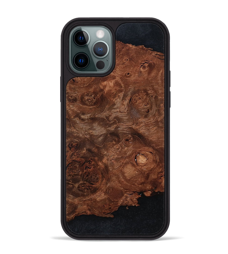 iPhone 12 Pro Max Wood Phone Case - Elouise (Wood Burl, 799844)