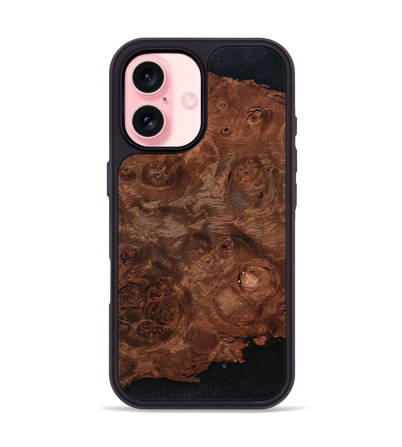 iPhone 16 Wood Phone Case - Elouise (Wood Burl, 799844)