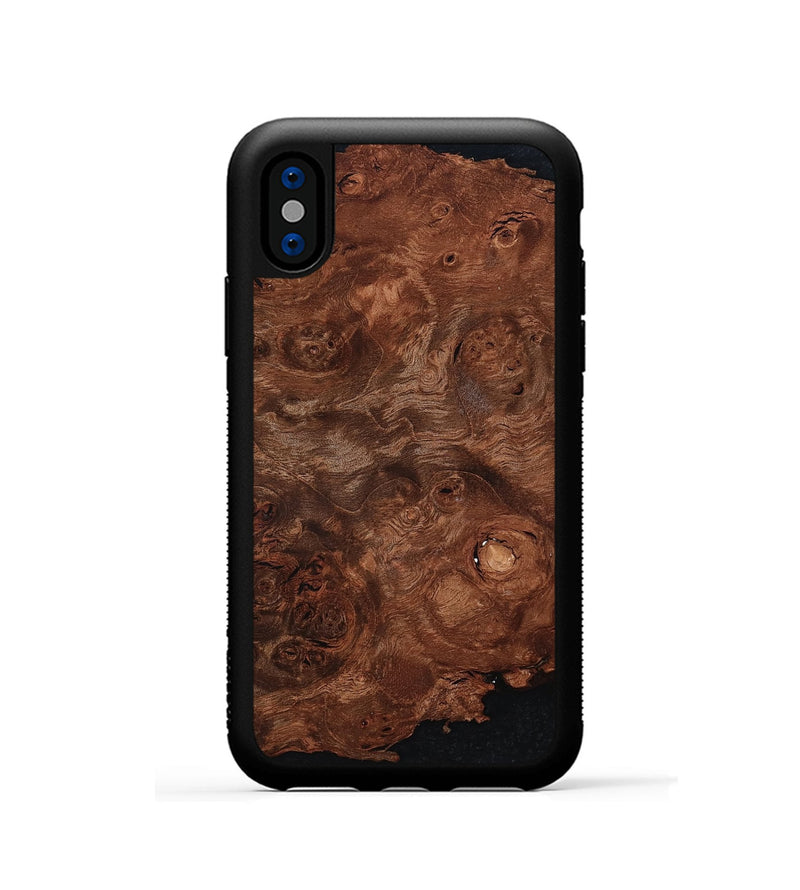 iPhone Xs Wood Phone Case - Elouise (Wood Burl, 799844)
