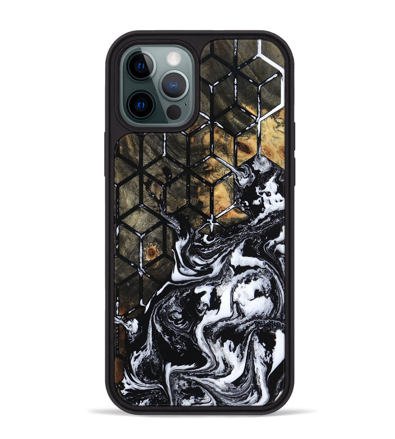 iPhone 12 Pro Max Wood Phone Case - Paityn (Pattern, 799846)