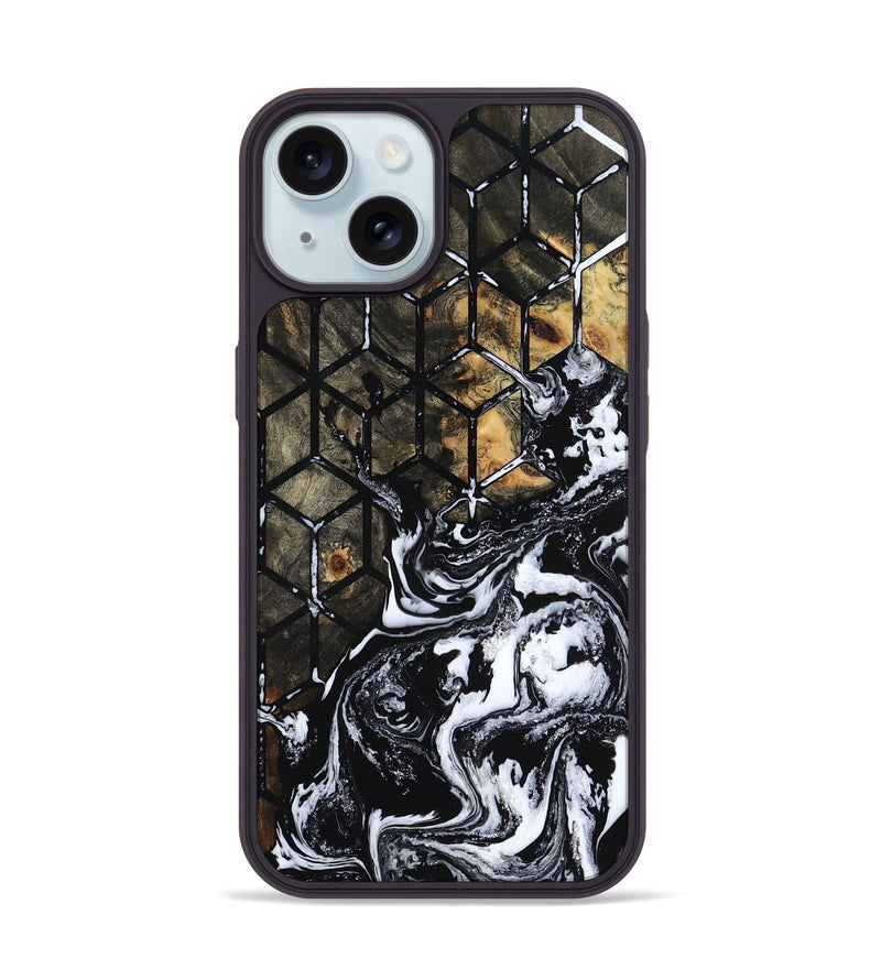 iPhone 15 Wood Phone Case - Paityn (Pattern, 799846)
