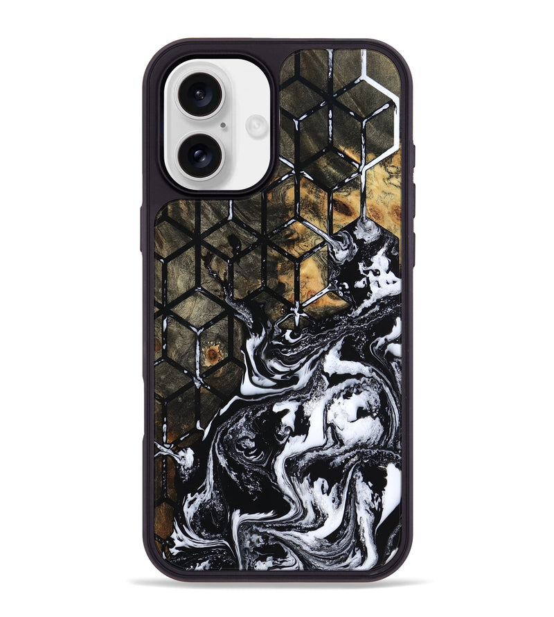 iPhone 16 Plus Wood Phone Case - Paityn (Pattern, 799846)