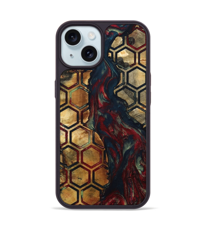 iPhone 15 Wood Phone Case - Darron (Pattern, 799847)