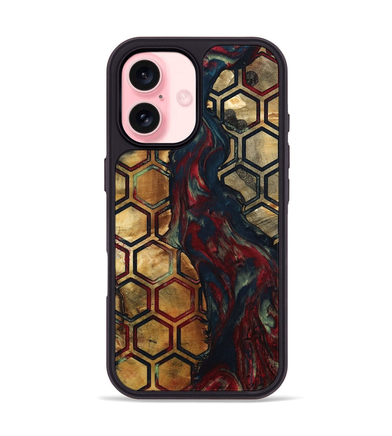 iPhone 16 Wood Phone Case - Darron (Pattern, 799847)