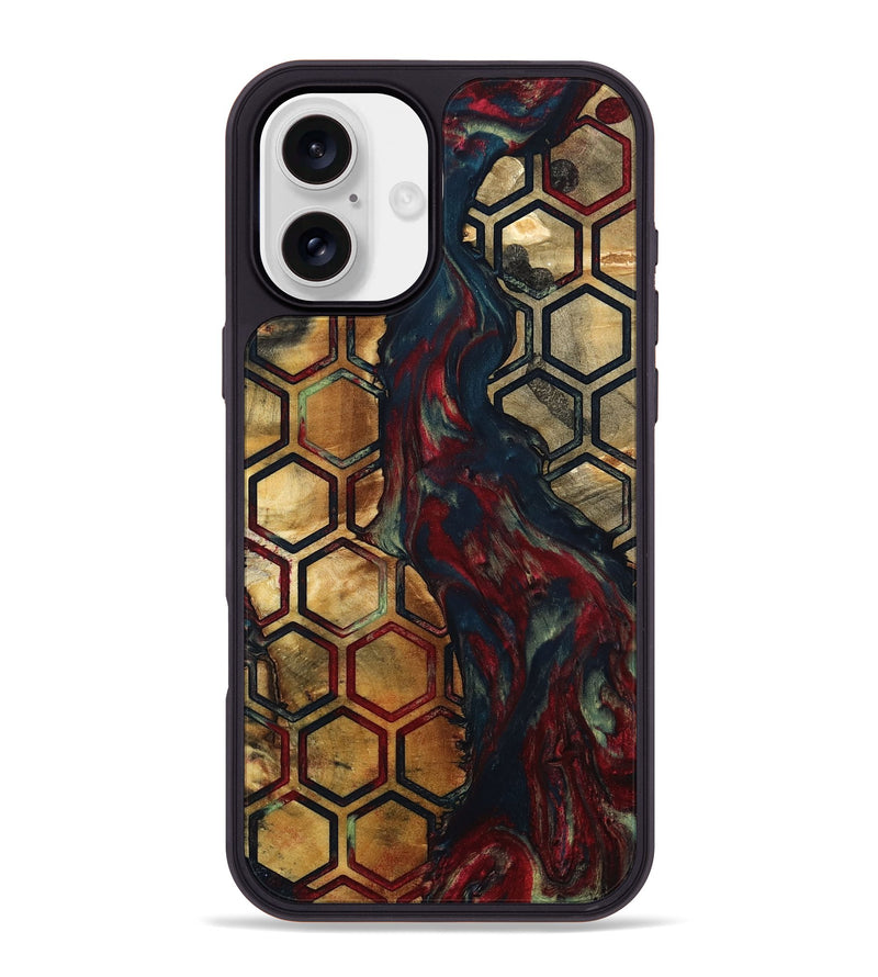 iPhone 16 Plus Wood Phone Case - Darron (Pattern, 799847)