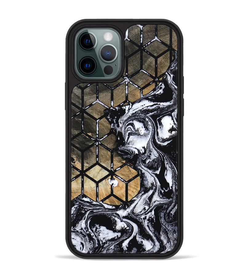 iPhone 12 Pro Max Wood Phone Case - Fredric (Pattern, 799849)