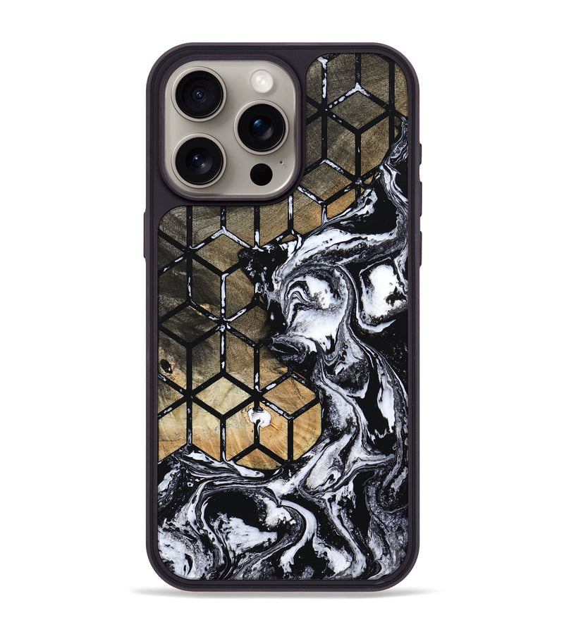 iPhone 15 Pro Max Wood Phone Case - Fredric (Pattern, 799849)