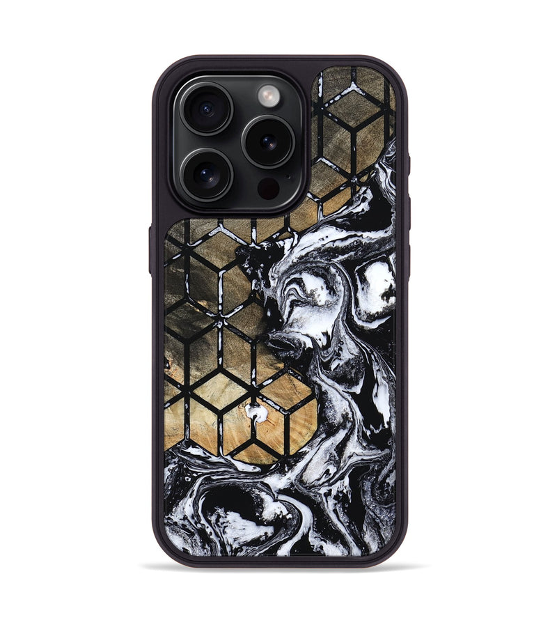 iPhone 15 Pro Wood Phone Case - Fredric (Pattern, 799849)