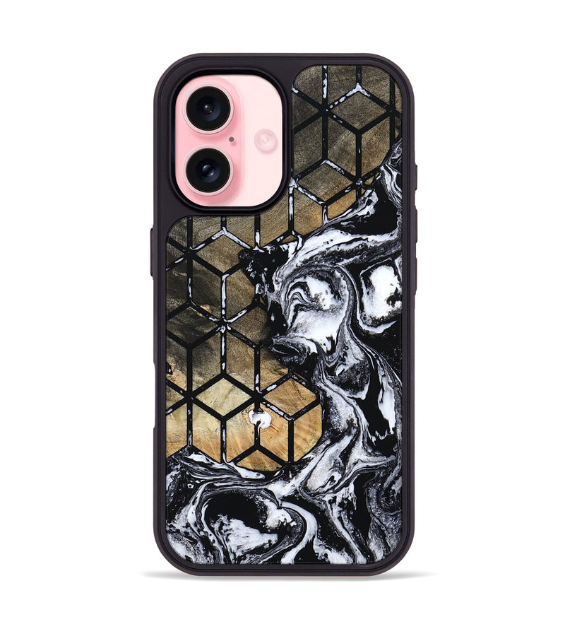 iPhone 16 Wood Phone Case - Fredric (Pattern, 799849)