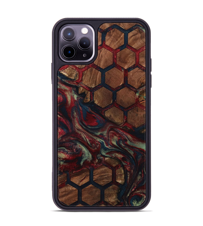 iPhone 11 Pro Max Wood Phone Case - Davina (Pattern, 799850)