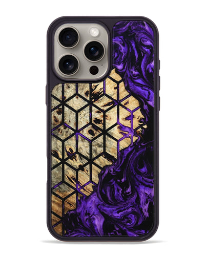 iPhone 16 Pro Max Wood Phone Case - Enrique (Pattern, 799851)