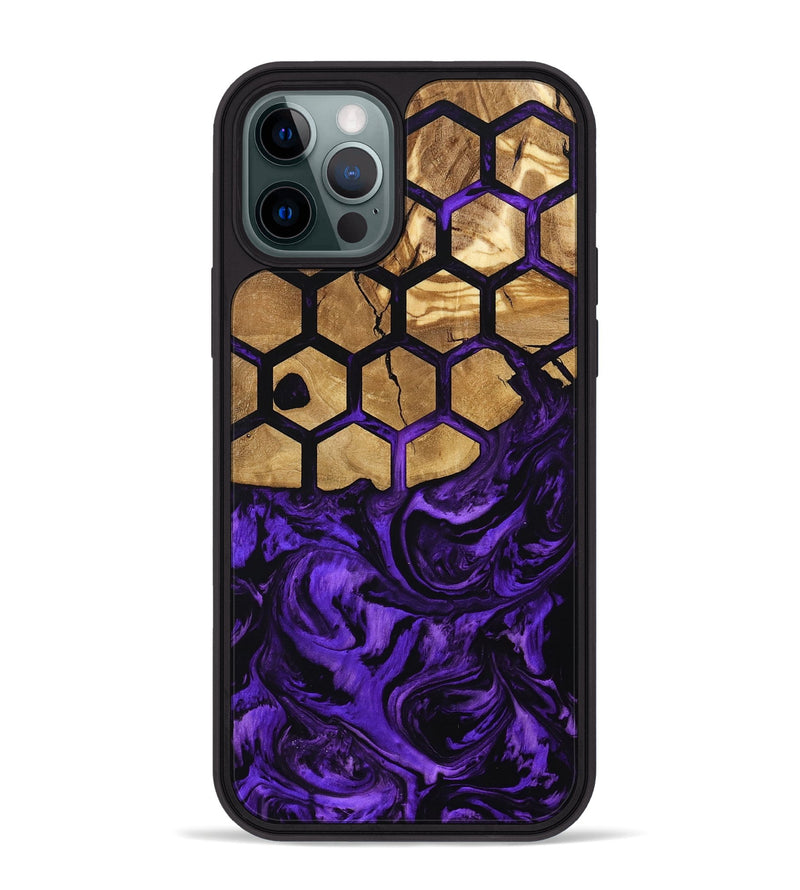 iPhone 12 Pro Max Wood Phone Case - Brinley (Pattern, 799852)