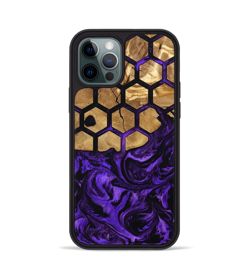 iPhone 12 Pro Wood Phone Case - Brinley (Pattern, 799852)